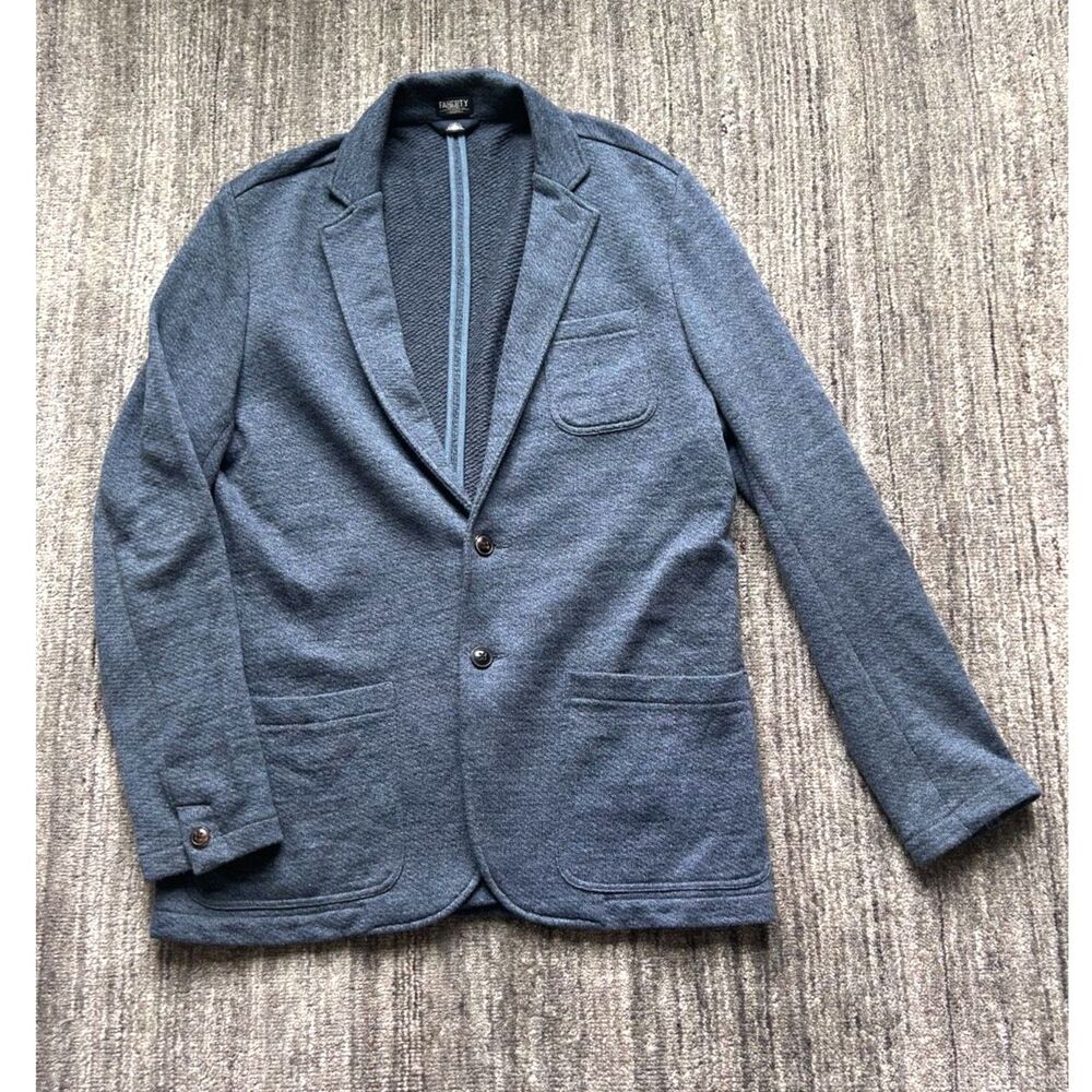 Faherty Inlet Knit Blazer L - Picture 4 of 13